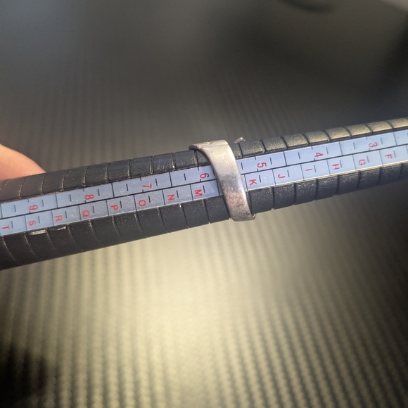 Silver Textured Ring - Picture 6 of 7